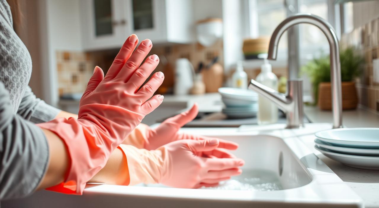 Como evitar que as unhas lasquem lavando louça
