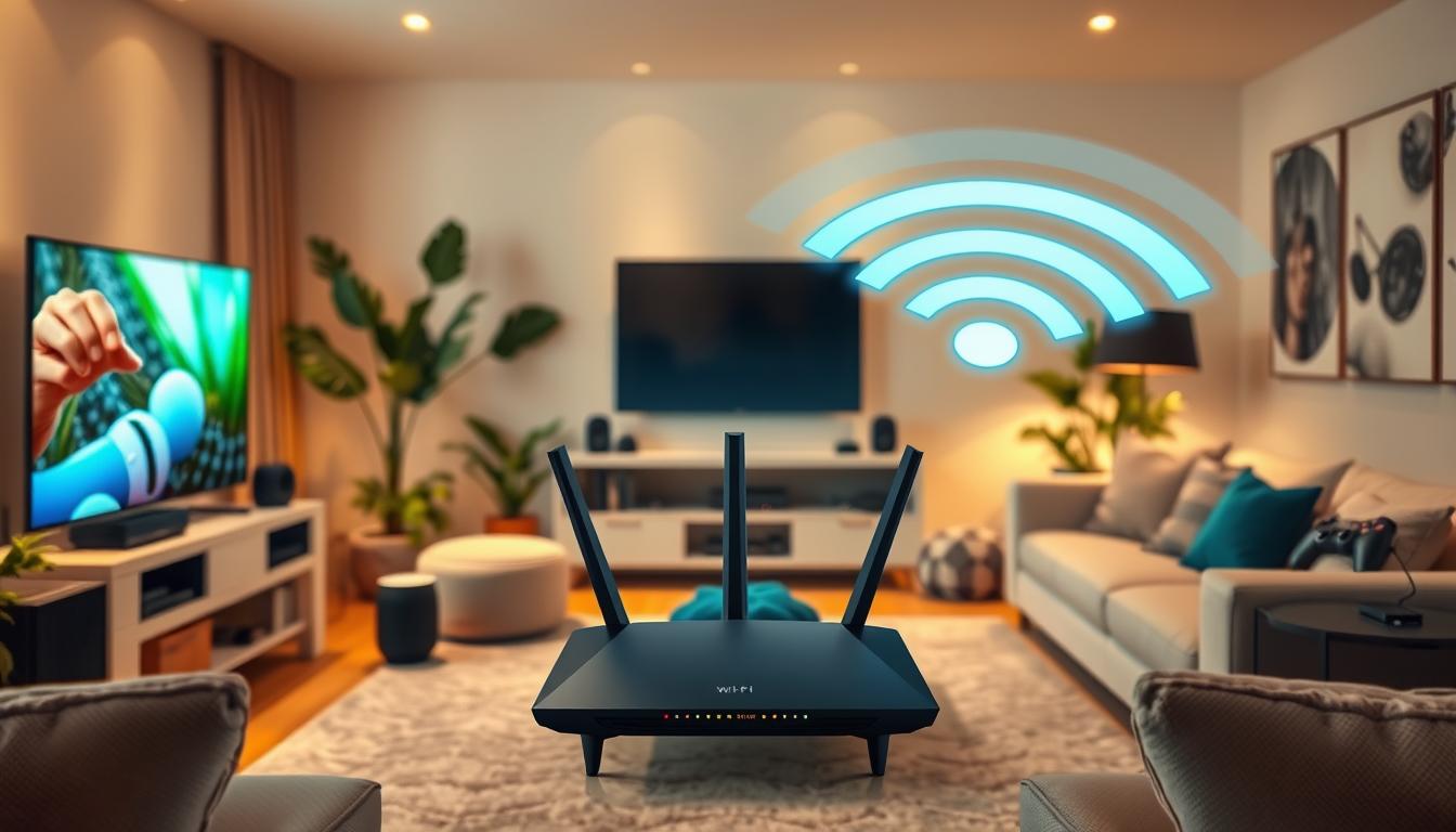 Rede wi-fi 6 para casa